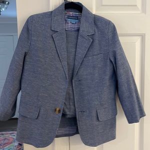 Boys chambray suit